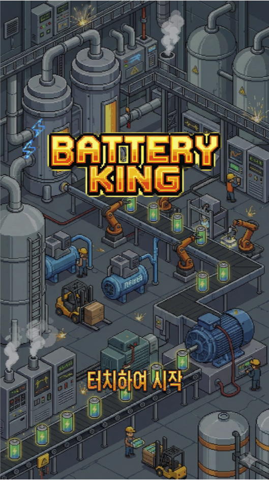 Battery King 시작 화면